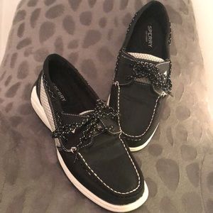 Sperry Top-Siders (water resistant)